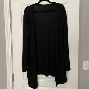 Zyia Black Lounge Boyfriend Cardigan